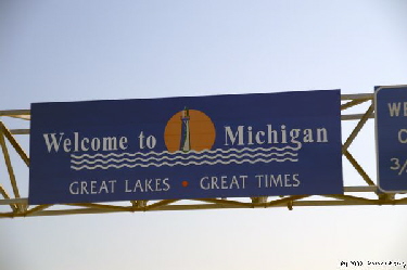 Michigan State Sign