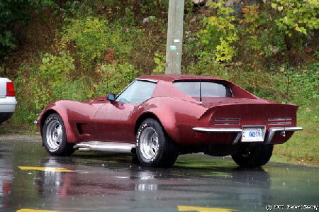 little red Corvette
