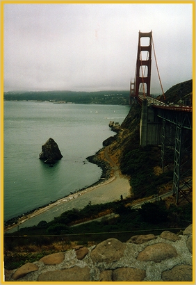 Die Golden Gate bridge
