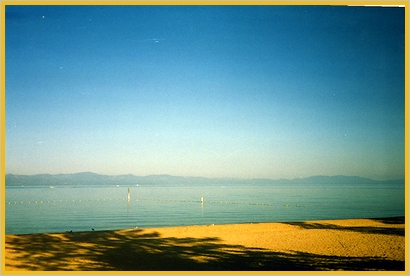 Lake Tahoe left ...