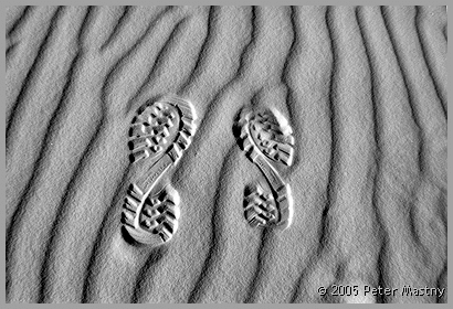 Footprints - Grösse 43 / 36 White Sands